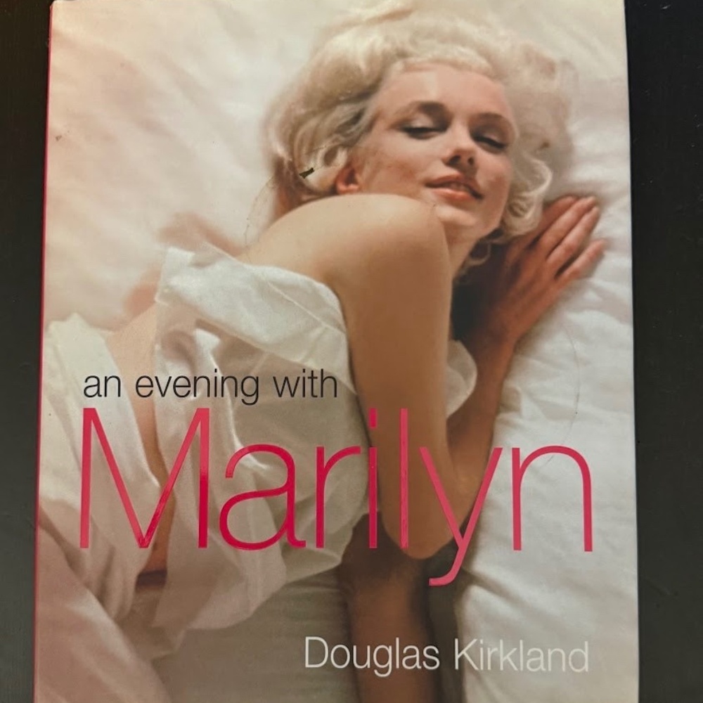 An Evening with Marilyn by Douglas Kirkland – Hardcover Photography Book